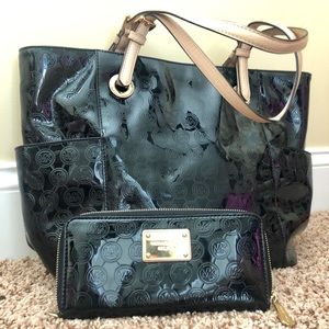 Michael Kors Purse and Matching Wallet